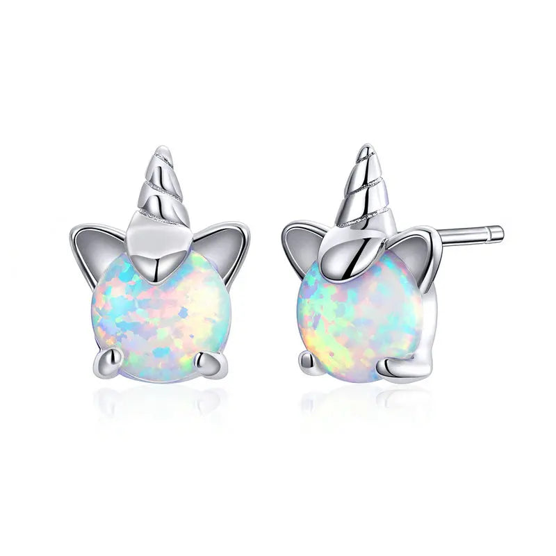 Hot Selling 100% 925 Sterling Silver Cute Dazzling Mouse Animal Stud Earrings For Women Girl Authentic Original Jewelry Gift