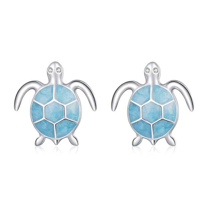 Hot Selling 100% 925 Sterling Silver Cute Dazzling Mouse Animal Stud Earrings For Women Girl Authentic Original Jewelry Gift