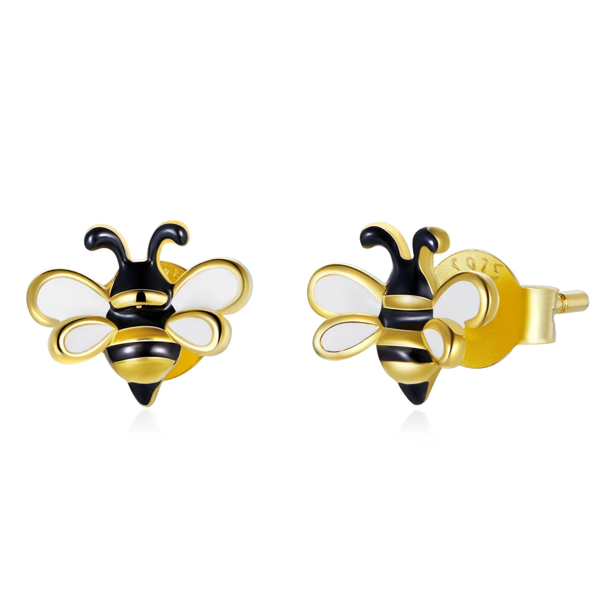 Hot Selling 100% 925 Sterling Silver Cute Dazzling Mouse Animal Stud Earrings For Women Girl Authentic Original Jewelry Gift