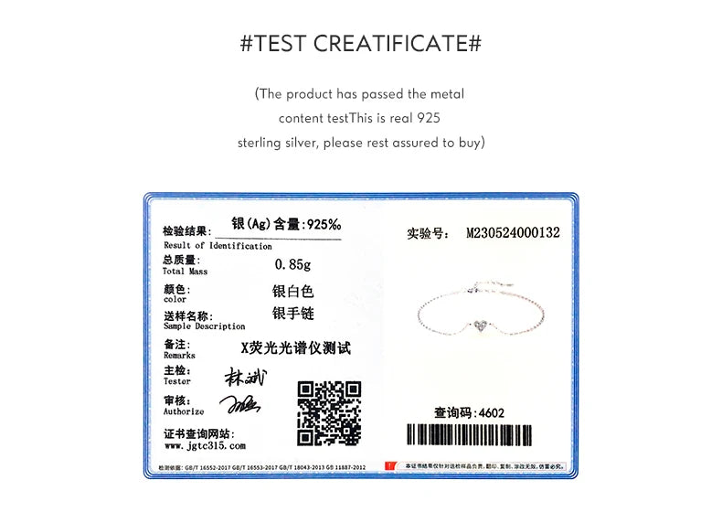 Modian 2023 New Design Real 925 sterling silver Heart CZ Bracelet Fashion Crystal Wedding Lady Classic  Romantic Jewelry