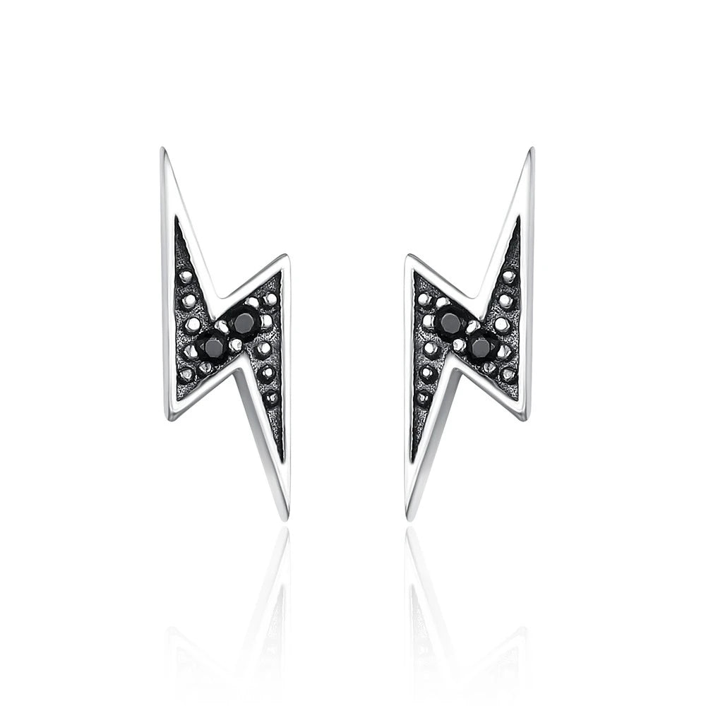 WOSTU Flower Heart Stud Earrings 100% 925 Sterling Silver Pearl Small Earrings For Women Wedding Engagement Jewelry Gifts