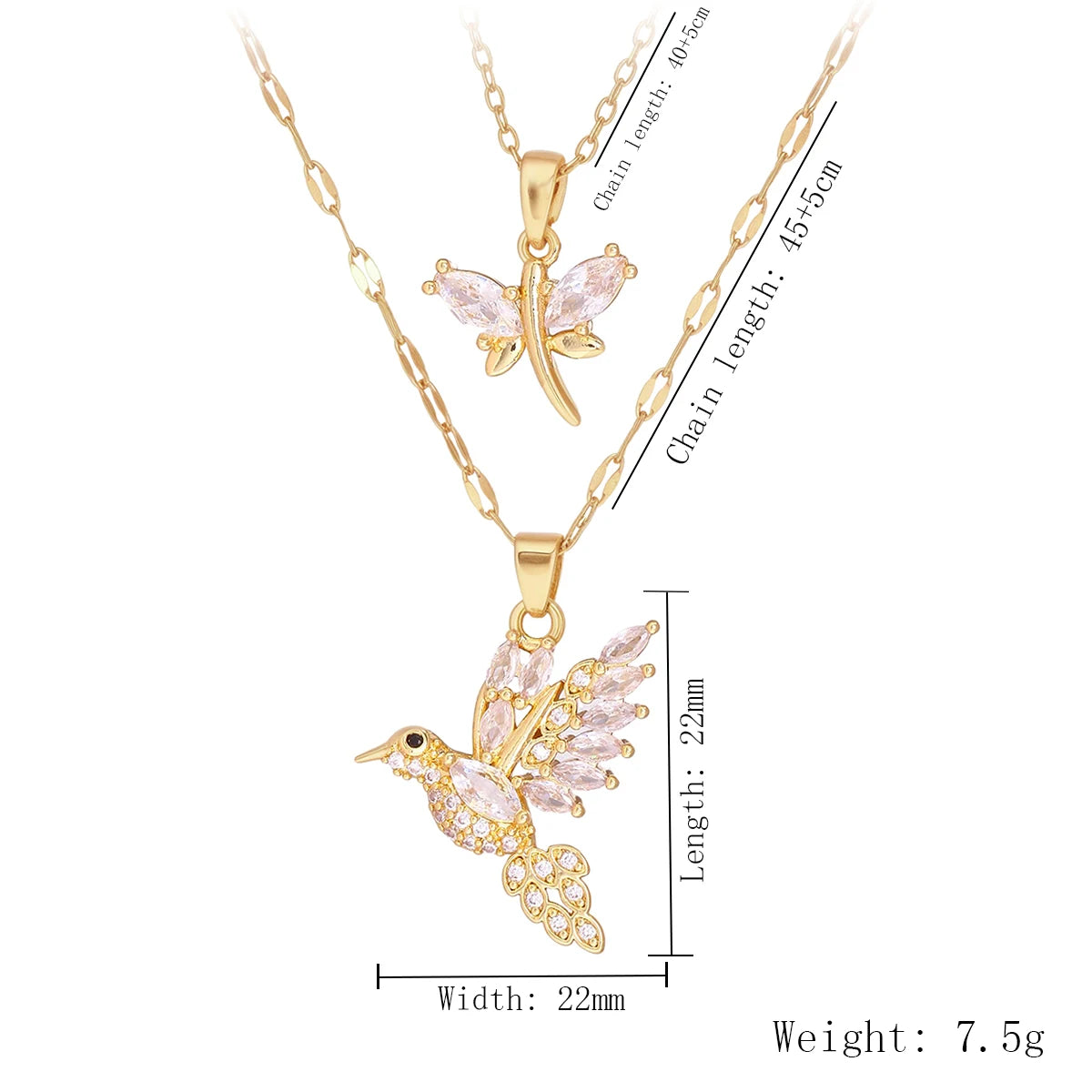Exquisite Seahorse Necklace for Women, Starfish Pendant, Stainless Steel, Marine Life Jewelry, Fashionable Gift, High-End