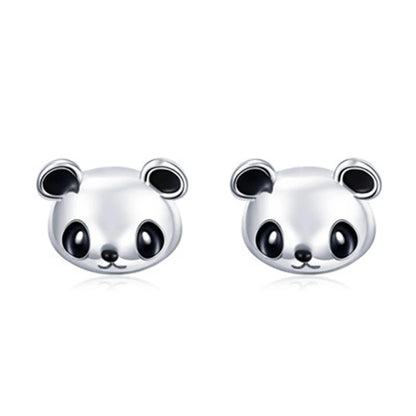 Hot Selling 100% 925 Sterling Silver Cute Dazzling Mouse Animal Stud Earrings For Women Girl Authentic Original Jewelry Gift
