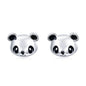 Hot Selling 100% 925 Sterling Silver Cute Dazzling Mouse Animal Stud Earrings For Women Girl Authentic Original Jewelry Gift