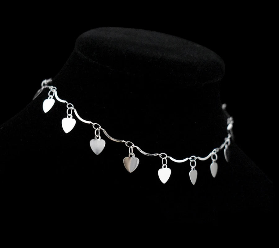 New Arrival Bohemia 925 Sterling Silver Heart Pandent Anklets Bracelets Beach Anklet On Leg Chain For Women&Girl Jewelry Gift