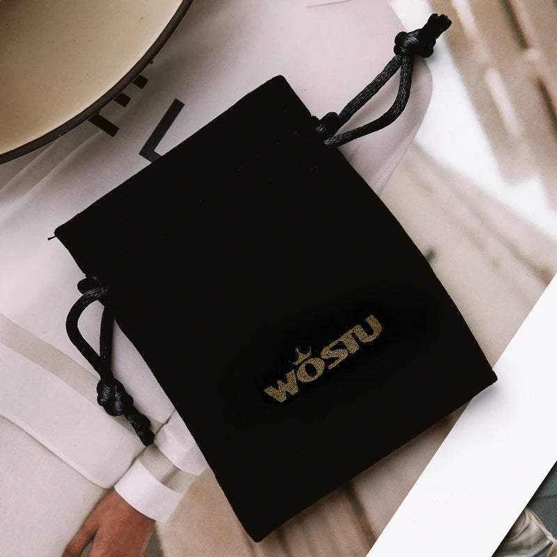 WOSTU 100% Authentic 925 Sterling Silver 6 Style Stackable Party Stars Rings For Women Original Silver Brand Jewelry Gift 7151