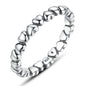 WOSTU 100% Authentic 925 Sterling Silver 6 Style Stackable Party Stars Rings For Women Original Silver Brand Jewelry Gift 7151