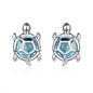 Hot Selling 100% 925 Sterling Silver Cute Dazzling Mouse Animal Stud Earrings For Women Girl Authentic Original Jewelry Gift