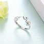 New Fashionable Letter Open Charming Girl Gift Ring