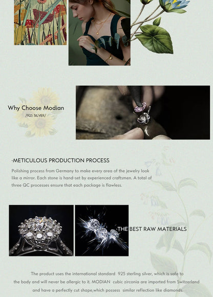 Modian 2021 NEW Cubic Zirconia  Jewelry Authentic 925 Sterling Silver Star Ring Fashion Simple Rings For Women Elegant Gift