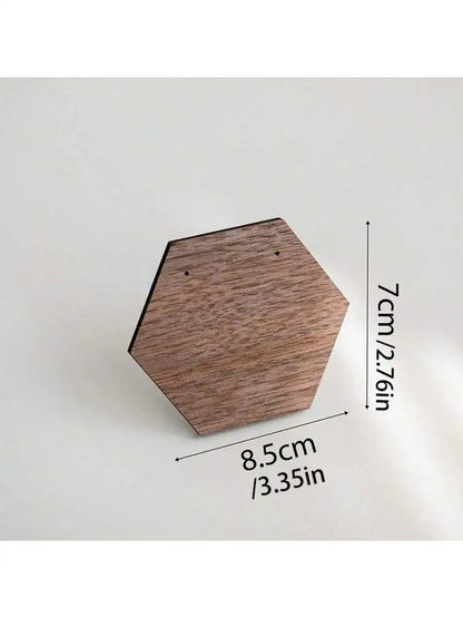 A walnut jewelry stand, solid wood jewelry stand, ring display stand, Valentine's Day, proposal ring displ