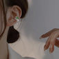Fashion Unique Eight Pointed Star Clip Earrings For Women Girls No Piercing Fake Cartilage Ear Cuff Party Jewelry Gifts