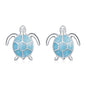 Hot Selling 100% 925 Sterling Silver Cute Dazzling Mouse Animal Stud Earrings For Women Girl Authentic Original Jewelry Gift
