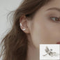 Fashion Unique Eight Pointed Star Clip Earrings For Women Girls No Piercing Fake Cartilage Ear Cuff Party Jewelry Gifts