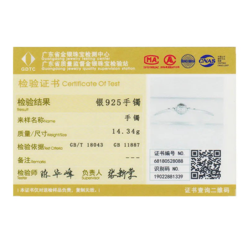 Bamoer 100% 925 Sterling Silver Dazzling Clear CZ Round Clasp Snake Chain Flower Clasp Bracelet Fine Jewelry SCB062