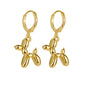 Popular Balloon Dog Pendant Dangle Earrings For Women Metal Style Cute Canimal Hoop Earring Fashion Jewelry Wedding Party Gifts