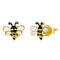 Hot Selling 100% 925 Sterling Silver Cute Dazzling Mouse Animal Stud Earrings For Women Girl Authentic Original Jewelry Gift