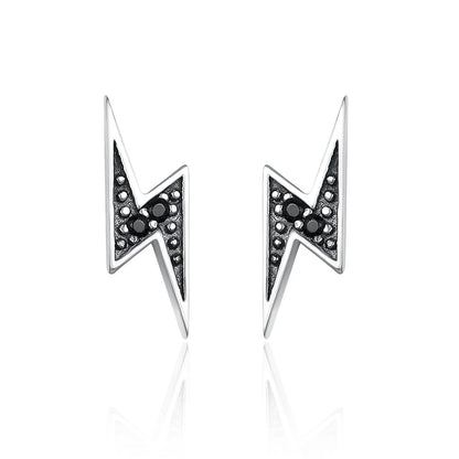 WOSTU Flower Heart Stud Earrings 100% 925 Sterling Silver Pearl Small Earrings For Women Wedding Engagement Jewelry Gifts