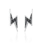 WOSTU Flower Heart Stud Earrings 100% 925 Sterling Silver Pearl Small Earrings For Women Wedding Engagement Jewelry Gifts