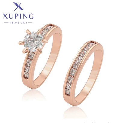 Xuping Jewelry Fashion High Quality Classical Charming Love Ring for Men Women Valentine's Day Wedding Gifts 12888