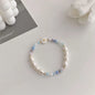 Multicolour Bead Choker Necklace Pendant Bead Decoration Bracelet Bohemia Summer Beach Beach Clavicle Chain Jewelry