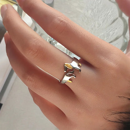 ENSHIR Pet Dog Adjustable Ring For Women Kids Simple Cute Creative Jewelry Birthday gifts Wholesale