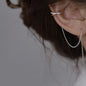 Fashion Unique Eight Pointed Star Clip Earrings For Women Girls No Piercing Fake Cartilage Ear Cuff Party Jewelry Gifts