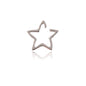 2Pcs 2024 New Fashion Hollow Star Fake Piercing Ear Cuff Non-Piercing Ear Clip Earrings For Women Man Earrings Jewelry Gift