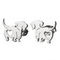 2023 New Dachshund Earring Unique Animal Fashion Ear Jewelry Pet Dog Ear Studs Dachshund Ear Pins Alloy Material for Daily